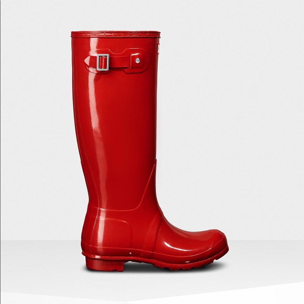 Red Hunter Boots Women’s Size 7 ❤️